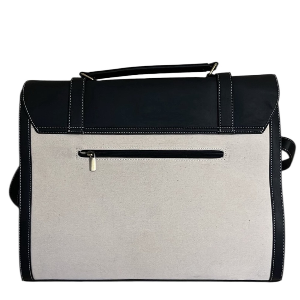Laptop Bag 15.6 inch Canvas Messenger Bag Unisex MISSNINE - Picture 14 of 15